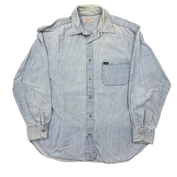 Guess Other - Vintage Guess Denim Jean Button Shirt